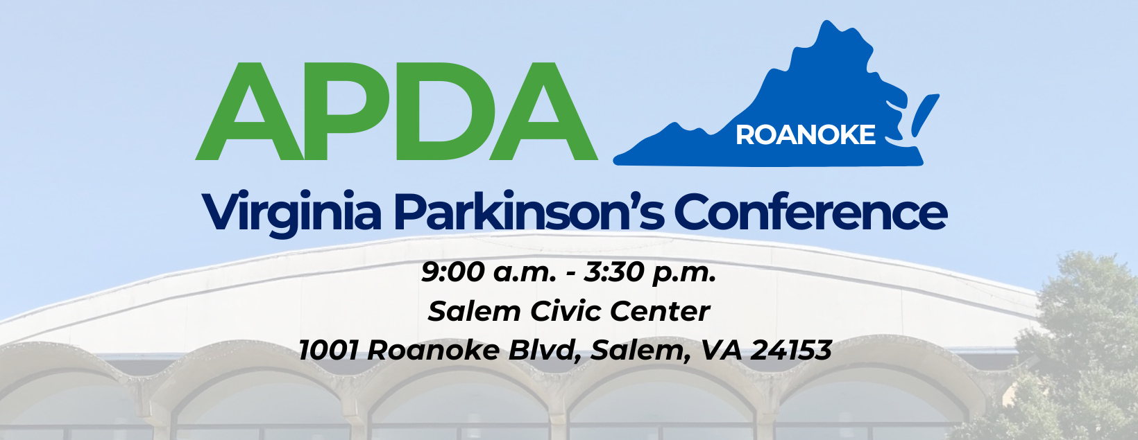 APDA Virginia Parkinson's Conference - Roanoke